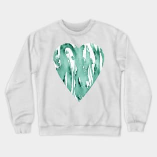 Small worlds, lying in the grass (heart) Crewneck Sweatshirt